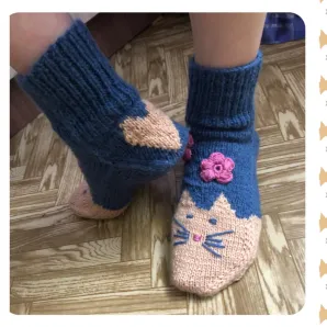 Носки ручной работы