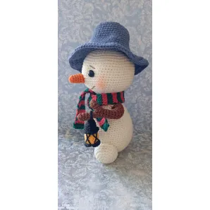 Игрушка Амигуруми — Снеговик