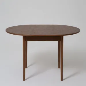 Круглый, раздвижной стол. Дубовый шпон, массив ясеня