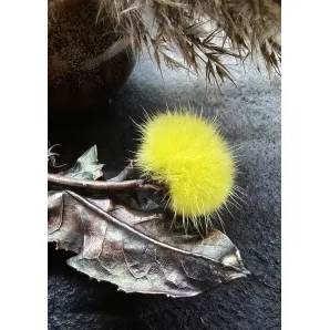 брошь гальванопластика одуванчик.