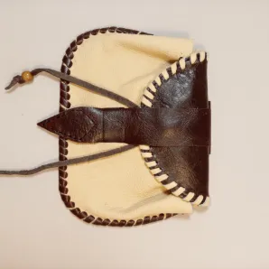 Сумка реконструкция, натуральная кожа, ручная работа