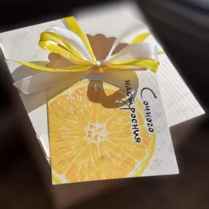 Мыло ручной работы "Лимон"