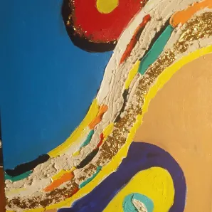 Объемная картина маслом