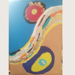 Объемная картина маслом