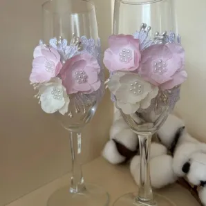 Свадебные бокалы "Сладкие Мгновения"