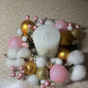 Подсвечник "Новогодний уют"