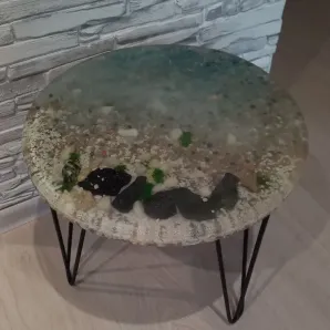 Журнальный стол ручной работы авторская работа