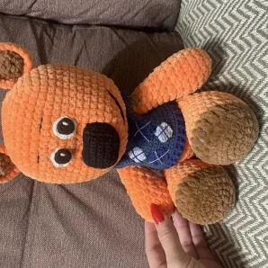 Вязанный Медведь Кеша