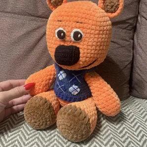 Вязанный Медведь Кеша