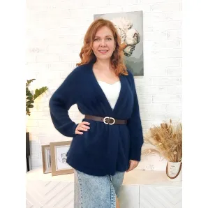 Кардиган из ангоры "Сердце океана"