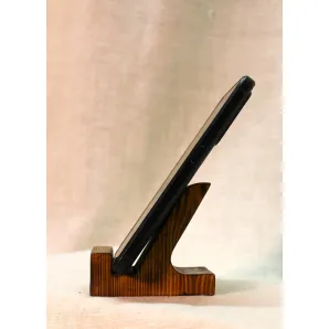 Подставка для телефона из дерева