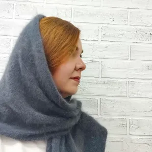 косынка из ангоры