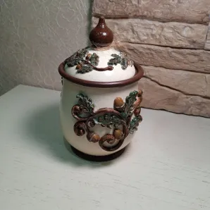 Декоративная баночка для специй