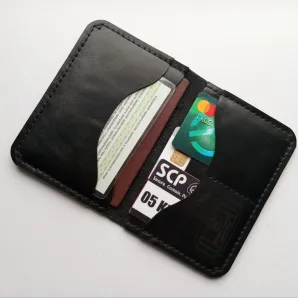 Обложка для документов из натуральной кожи, ручная работа