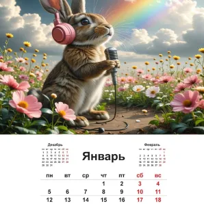 Календарь Поющий заяц 26 г