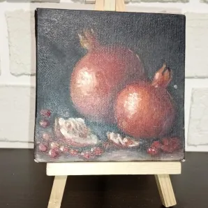 Картина-миниатюра "Гранат"