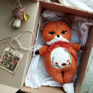 Игрушка лисичка