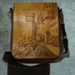 Сумка мужская. Натуральная кожа.