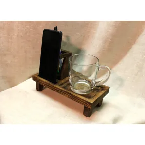 Настольный органайзер из дерева