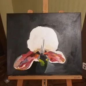 Картина маслом Ирис