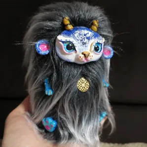 Игрушка в смешанной технике