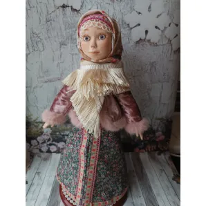 Кукла ручной работы "Аленка" В русском традиционном костюме