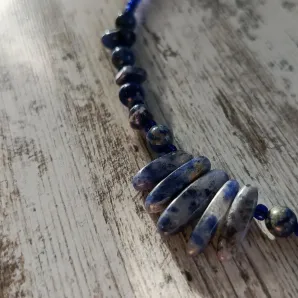 Чокер с содалитом