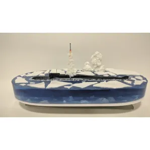 Модель подводной лодки 667БДРМ "Дельфин"