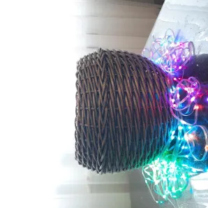 Кашпо ручной работы 7л бронза,шлиф.