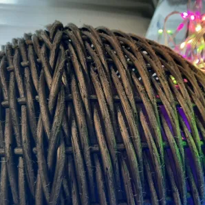 Кашпо ручной работы 7л бронза,шлиф.