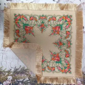 Аксессуар для куклы Платок в русском стиле в ассортименте