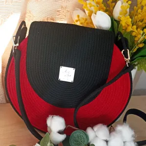 Сумка женская (круглая)