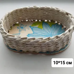 Сухарница плетенка бумажная лоза