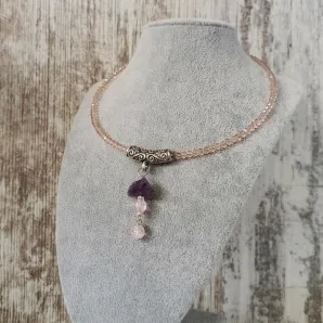 Подвеска с аметистом