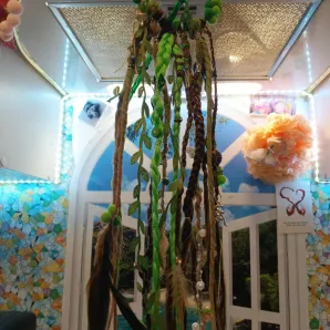 Фибула заколка для дред кос афрокудрей ручная работа