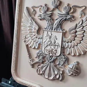 Барельеф - панно на стену Герб России, Полёт Пегаса, Египетские Боги, Георгий Победаносец