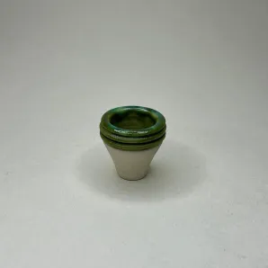 Колпак из глины ручной работы