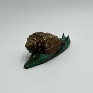 Статуэтка из бронзы Улитка