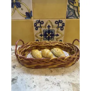 Поднос из бумажной лозы