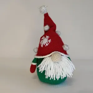 Гном новогодний, в скандинавском стиле, ручная работа
