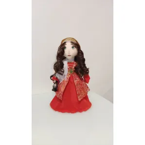 Кукла в национальном дагестанском наряде