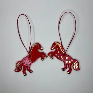 Елочная игрушка Лошадка