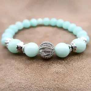 Браслет с амазонитом