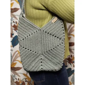 Сумка женская, полиэфирный шнур, летняя