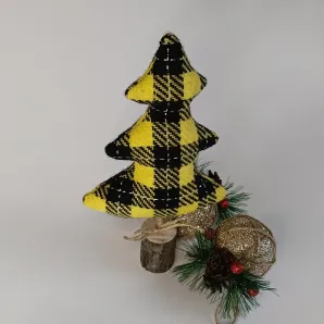 Елочка интерьерная декоративная, ручная работа