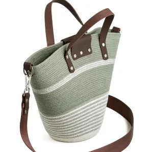Сумка - корзина из хлопкого шнура