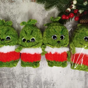 Гринч, олень,пингвин