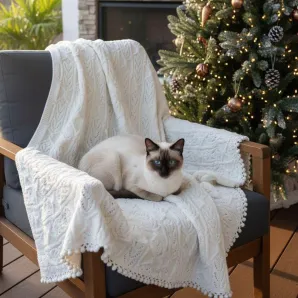 плед ручной работы