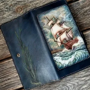Кошелек "Морская история"