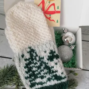 Варежки "Ёлочки"